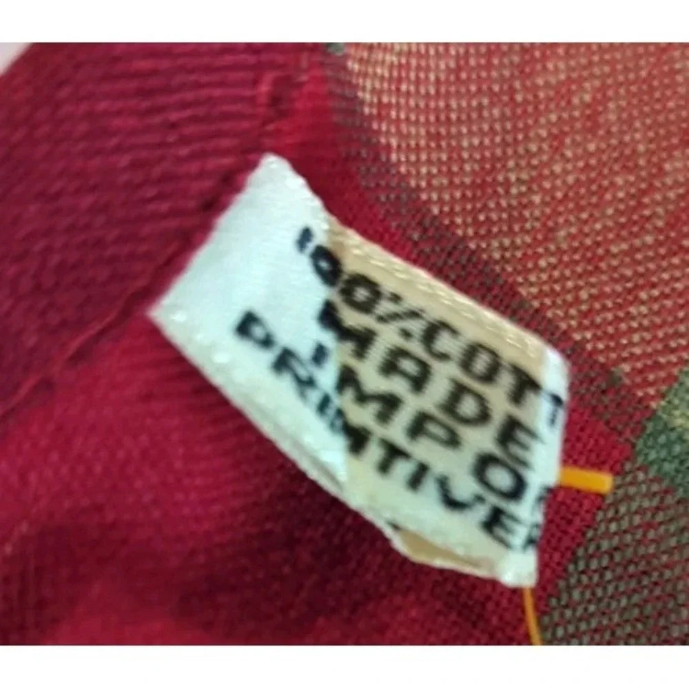 100% Cotton Plaid Handloom TABLECLOTH By‎ Primitive Artisans Inc 60x60
